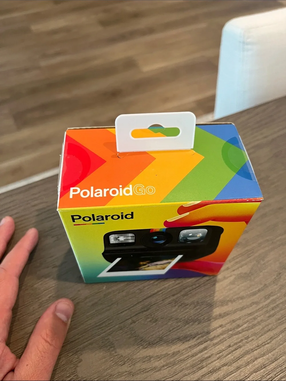 Polaroid Go Instant Camera Box - Black with Rainbow Packaging